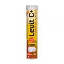 Zdjęcie produktu - OLIMP LEVIT C+ 2000 o smaku cytrynowym, 20tabl. mus.