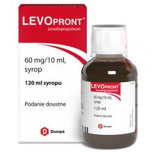 Zdjęcie produktu - Levopront syrop 0,06g/10ml - 120 ml