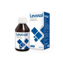 Zdjęcie produktu - LEVOSOL Syrop hamujący nadproduktywny kaszel, 120ml