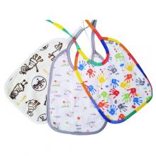 Zdjęcie produktu - Libra-Babies Śliniak bawełniany z ceratką wiązany, 3szt.
