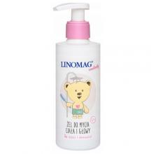 Zdjęcie produktu - LINOMAG Emolienty Żel do mycia ciała i głowy, 400ml