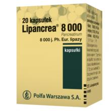 Zdjęcie produktu - Lipancrea 8000 j, 20kaps.