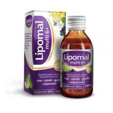 Zdjęcie produktu - Lipomal Multi 6+, 120 ml - syrop dla dzieci
