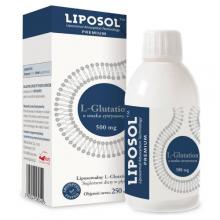 Zdjęcie produktu - Liposol Liposomalny L-Glutation 500 mg smak cytrynowy, 250 ml