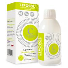 Zdjęcie produktu - Liposol Witamina C smak cytrynowy, 250 ml