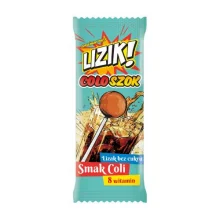 Zdjęcie produktu - LIZIK! Coloszok Lizak bez cukru o smaku coli, 1 szt.