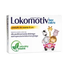Zdjęcie produktu - Lokomotiv bez cukru, 6 past. do ssania