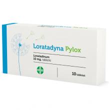 Zdjęcie produktu - LORATADYNA Pylox 10mg - 10 tabletek