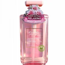 Zdjęcie produktu - Love Skin Korean Beauty Flower Extracts Relaksujący Żel do mycia ciała, 500 ml