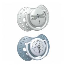 Zdjęcie produktu - LOVI Botanic Boy smoczek silikonowy dynamiczny 0-3m, 2 szt. 22/869