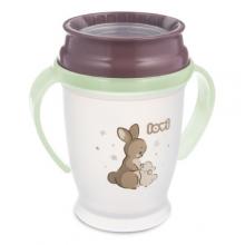 Zdjęcie produktu - LOVI Kubek 360&deg; Night&Day Rabbit świecący w ciemności 1/610, 250 ml 
