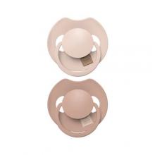 Zdjęcie produktu - LOVI Smoczek dynamiczny silikonowy 18m+ Prime Nude/Blush, 2szt. 34/407