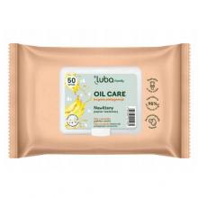 Zdjęcie produktu - LUBA Family nawilżany papier toaletowy Oil Care, 50 szt.