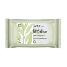 Zdjęcie produktu - LUBA Chusteczki do higieny intymnej Ziołowe Odświeżenie, 20szt.