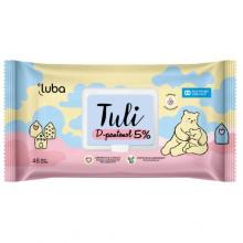Zdjęcie produktu - Luba Tuli D-panthenol 5% Chusteczki nawilżane dla dzieci i niemowląt, 48 szt.