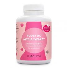 Zdjęcie produktu - LULLALOVE Puder do mycia twarzy - malinowy, 75g KR&Oacute;TKA DATA 31.08.2026