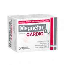Magnefar B6 Cardio, 50 tabletek