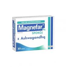 Zdjęcie produktu - Magnefar B6 Spok&oacute;j z Ashwagandhą, 30tab.