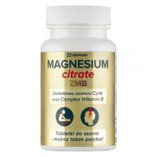 Zdjęcie produktu - Magnesium Citrate ZMB Cytrynian magnezu, 120tabl.
