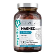 Zdjęcie produktu - MyVita Silver Magnez Forte 3 formy, 100 kaps.