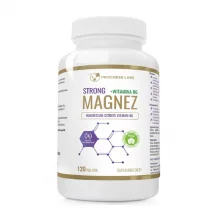 Zdjęcie produktu - Progress Labs Magnez Strong + Witamina B6, 120 tabl.