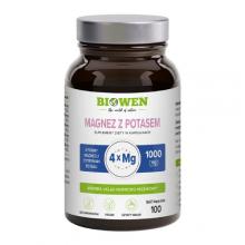 Zdjęcie produktu - Biowen Magnez z potasem 100 mg, 100 kaps.