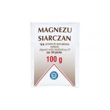 Zdjęcie produktu - MAGNEZU SIARCZAN (s&oacute;l gorzka) - 100g BRAK KARTONU