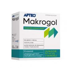 Zdjęcie produktu - Makrogol Junior 5g, w objawowym leczeniu zaparć, 14sasz.