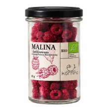 Zdjęcie produktu - Kornino Malina liofilizowana Eko, 45 g