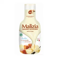 Zdjęcie produktu - Malizia Płyn do kąpieli Milk & Caramel, 1000 ml