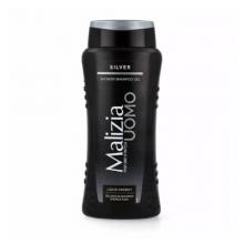Zdjęcie produktu - Malizia Uomo Silver męski żel pod prysznic i szampon 2w1, 250 ml