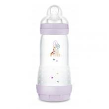 Zdjęcie produktu - MAM Perfect Start Butelka antykolkowa 4m+ 320ml fioletowa