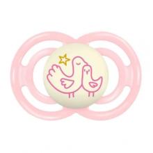 Zdjęcie produktu - MAM Smoczek silikonowy Perfect Night 6m+ Planet Love girl