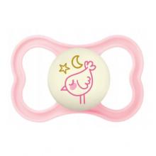 Zdjęcie produktu - MAM Smoczek silikonowy Supreme Night 6m+ Planet Love girl