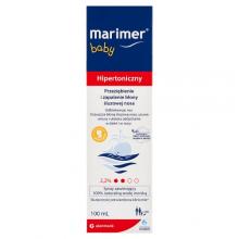 Zdjęcie produktu - Marimer Baby Hipertoniczny roztw&oacute;r wody morskiej - 100ml
