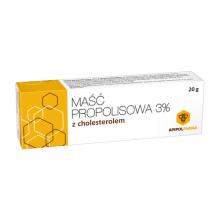Zdjęcie produktu - Maść propolisowa 3% z cholesterolem, 20g