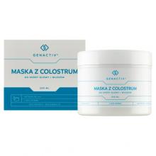 Zdjęcie produktu - GENACTIV Maska z Colostrum do sk&oacute;ry głowy i włos&oacute;w, 250ml
