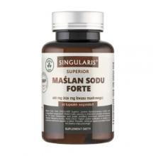 Zdjęcie produktu - Singularis Superior Maślan sodu Forte, 60 kaps. wegańskich