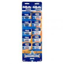 Zdjęcie produktu - Gillette Blue3 Comfort Jednorazowa maszynka do golenia, plansza, 10 szt.