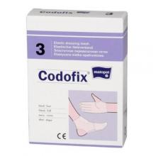 Zdjęcie produktu - Matopat Codofix 3 Elastyczna siatka opatrunkowa na dłoń i stopę 2,5cm-3,5cm x 1m, 1 szt