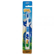 Zdjęcie produktu - Mattes Szczoteczka do zęb&oacute;w dla dzieci Dino Smile M48 Soft niebieska miękka