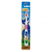 Zdjęcie produktu - Mattes Szczoteczka do zęb&oacute;w dla dzieci Dino Smile M48 Soft r&oacute;żowa miękka