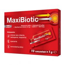 Zdjęcie produktu - Maxibiotic maść, 10sasz. x 1g