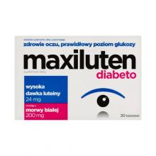 Zdjęcie produktu - Maxiluten Diabeto, 30 tabl.