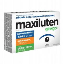 Zdjęcie produktu - MAXILUTEN GINKGO+, 30 tabletek