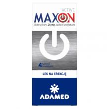 Zdjęcie produktu - MaxOn Active - 4 tabletki na potencję bez recepty