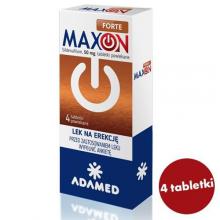 Zdjęcie produktu - MAXON FORTE - Lek poprawiający erekcję 50 mg - 4 tabletki