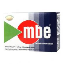 Zdjęcie produktu - MBE 150 mg + 7,29 mg + 200 mg, 60 kapsułek