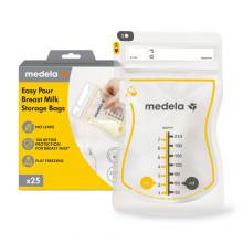 Zdjęcie produktu - Medela Easy Pour Woreczki do przechowywania pokarmu, 25 szt.