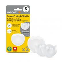 Zdjęcie produktu - Medela Contact Silikonowe nakładki na brodawki S 16mm, 2 szt.